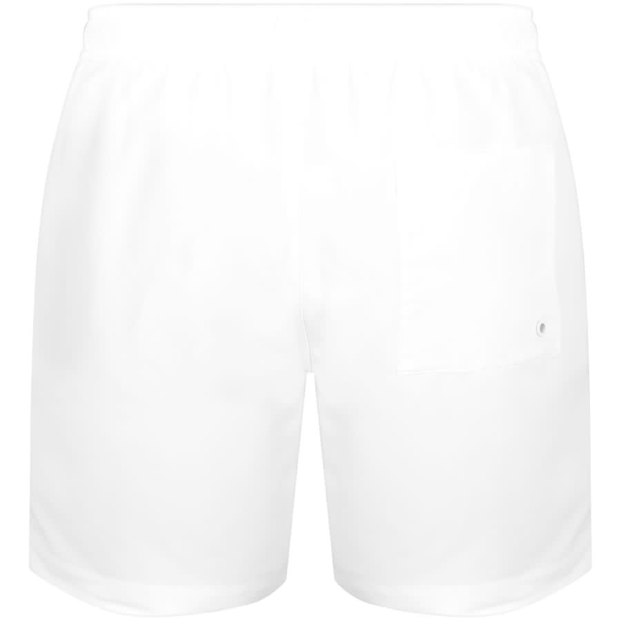 Calvin Klein Logo Swim Shorts White